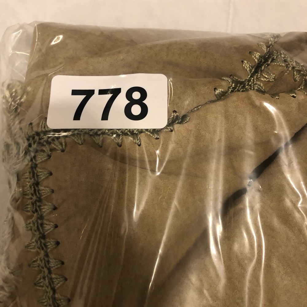 Suede Vintage Patchwork Jacket Fair Condition 778 - image 2